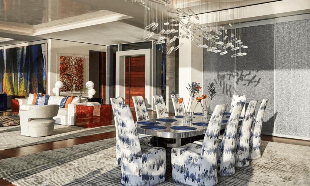 Luxury custom kitchen interior St. Petersburg high-end finish quality